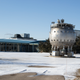 Retired experiment parts on Fermilab’s vast campus.